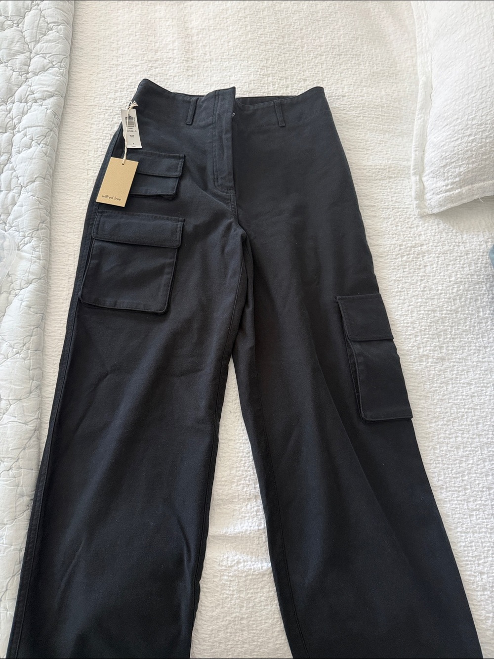 Wilfred Free Black Pants with Branded Tag
